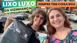 LIXO LUXO DA VIZINHANÇA COM A MINHA IRMÃ | MUITO DIVERTIDO