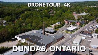 Drone Video 4K: Dundas, Ontario - an Aerial Perspective