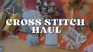 Flosstube #28 Cross Stitch Haul! 123 stitch