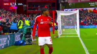 Anthony Elanga Goal 90+3, Nottingham Forest vs Aston Villa (2-1), Goals Results/Highlights-2024