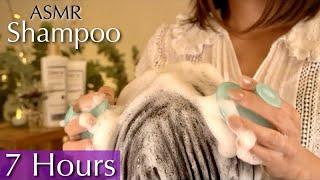 SLEEP NOW | 7 Hours of Extremely Relaxing Shampoo & Hair Wash | No Talking