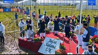 Jalsa Salana UK 2021 | Flag Hoisting | Hazrat Mirza Masroor Ahmad | Ahmadiyya Islam