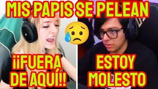 SYLVEEY Y DAARICK SE PELEAN MUY FUERTE Y LOS HIJOS EMPIEZAN A LLORAR XD (SUBTITULADO)