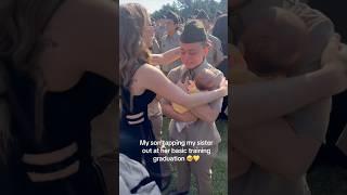 This army soldier got to meet her nephew for the first time in a special way ️￼