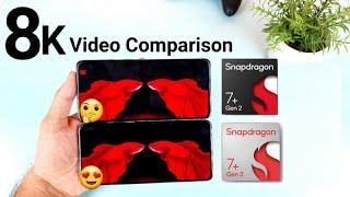 7+Gen3 vs 7+Gen2 8k Video Display Comparison 