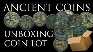 Unboxing a lot of Ancient Greek Bronze Coins