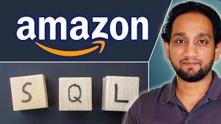 Amazon Interview | SQL Interview Problem asked during Amazon Interview