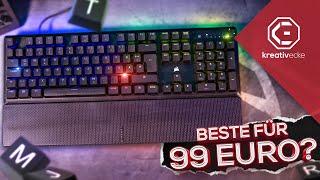 ECHT GUT: Die BESTE Gaming Tastatur UNTER 100€! (Full Size) Corsair K70 Core Review!