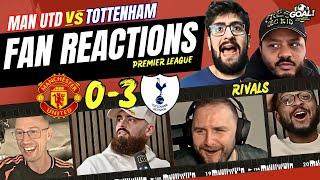 Man Utd & Spurs RIVALS fan reactions to Man Utd 0-3 Tottenham! PREMIER LEAGUE 2024/25