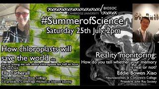 Summer of Science - Ella Catherall and Eddie Bowen Xiao