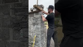 How to build a stone wall