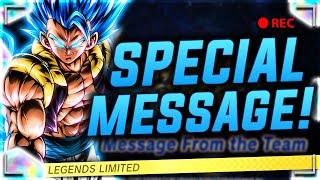 A Special Message From the Team - 2025 (Dragon Ball Legends)