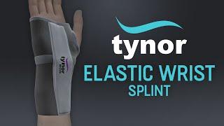 Tynor Elastic Wrist Splint (E01) to provide support to hand and wrist