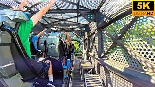 VelociCoaster POV 5K Back Row BEST COASTER IN FLORIDA? Islands Of Adventure, Orlando