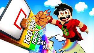 EN YÜKSEĞE BASKET AT! ŞAMPİYON OL  Super Dunk Simulator