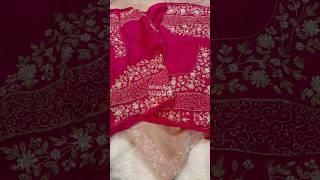 Luxury Designer Jaipuri Saree with Heavy Blouse #saree #ytshorts #shorts