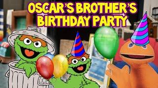 (Plush sweet plush) Oscar’s brother’s birthday party