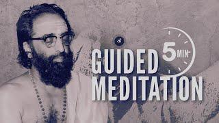 Guided Meditation by Swami Chinmayananda #ChinmayaMission #Meditationday2024