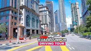  Driving in Kuala Lumpur | KLCC to Batu Caves Tour