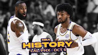 Los Angeles Lakers vs Phoenix Suns Full Breakdown| Bronny x Bron! | Oct 6, 2024