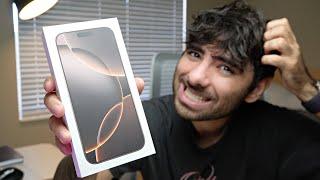 iPhone 16 Pro Max Unboxing -  i think i made a mistake...