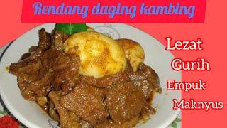 RENDANG DAGING KAMBING SAT SET TANPA RIBET‼️ TIDAK BAU PRENGUS