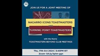 Toastmasters Beyond Club Meetings | TM Aditya Gupta | Meeting #385 | TPTM and NITM