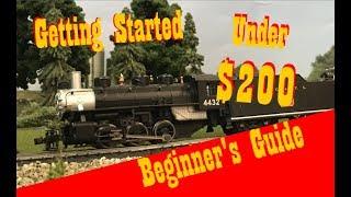 Build a Model Railroad for Under $200! | Starting a Model Railroad HO Model Trains