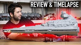 2019 LEGO Star Wars UCS Imperial Star Destroyer 75252 REVIEW (4K)