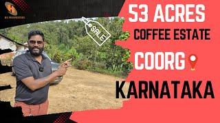 53 Acres Coffee Estate for Sale in Coorg Madikeri Karnataka