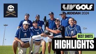 HIGHLIGHTS: All The Best Shots From Crushers GC's Win | LIV Golf Jeddah