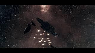 BSG Deadlock: 4 Valkyrie class Battlestars vs 2 Basestars