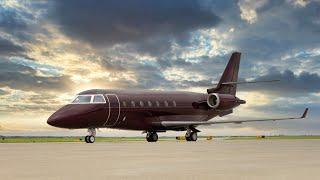 Gulfstream G200 Paint Refurbishment | A Merlot Masterpiece