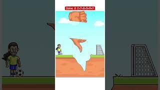 Can He Make the Goal  Best Funny Game #shorts #funny #game #viral #fyp #tiktokgame