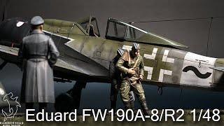 Eduard 1/48 FW190A-8/R2 | Detailed Full Build Plus Diorama Base