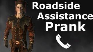 Cicero Calls Roadside Assistance - Skyrim Prank Call