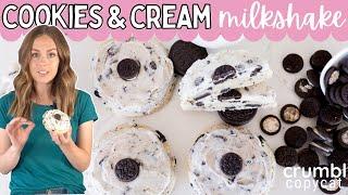 How to Make Crumbl Cookies and Cream Milkshake Cookie