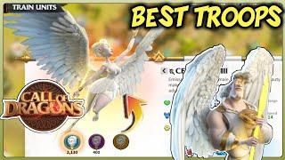 Call of dragons - best troop type - So versatile & Powerful OMG