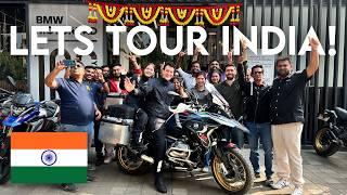 Our FIRST Motorcycle Ride in INDIA! Escape From MUMBAI |INDIA EP04|