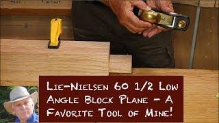 Lie-Nielsen 60 1/2 Rabbet Block Plane - Small Workshop Guy's Favorite Tool