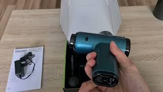 Beurer MG99 Massage Gun Compact unboxing and first look