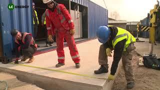 Containerised Biomass Boiler Install At Colchester Zoo