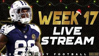 Week 17 Live Stream Q&A - 2024 Fantasy Football