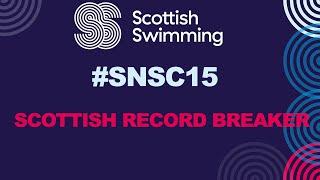 ANOTHER SCOTTISH RECORD FOR BETH JOHNSTON!  - Women's 100m Freestyle