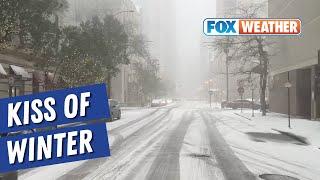 Winter Storm Reduces Visibility In Chicago, Milwaukee