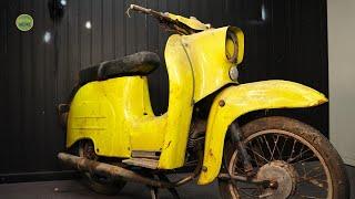 Wie ein DDR Moped aus dem Jahr 1983 komplett Restauriert wird! Vom Simson Wrack zu Museumsstück!