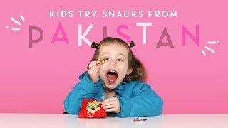 Kids Try Pakistani Snacks | Kids Try | HiHo Kids