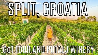 GAME OF THRONES Walking Tour and PUTALJ WINERY | SPLIT, CROATIA Travel Vlog | Top Split Attractions