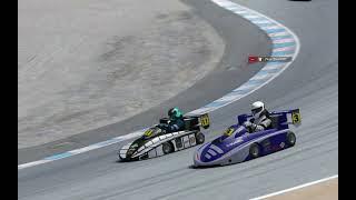 (Garette Zerosimulazioni) Some action with the Superkart 250cc on Laguna Seca