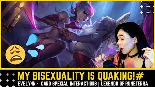 Dinka Kay REACTS: Evelynn  - Card Special Interactions | Legends of Runeterra